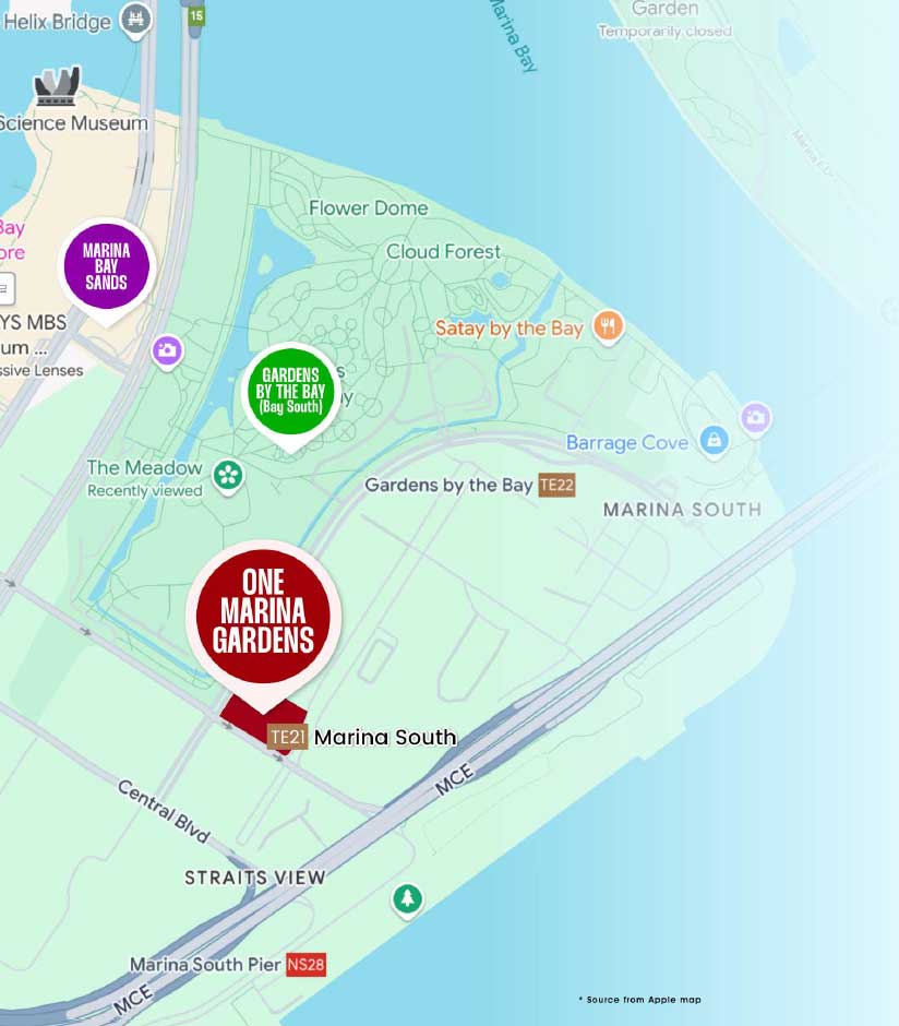 One Marina Gardens Locality