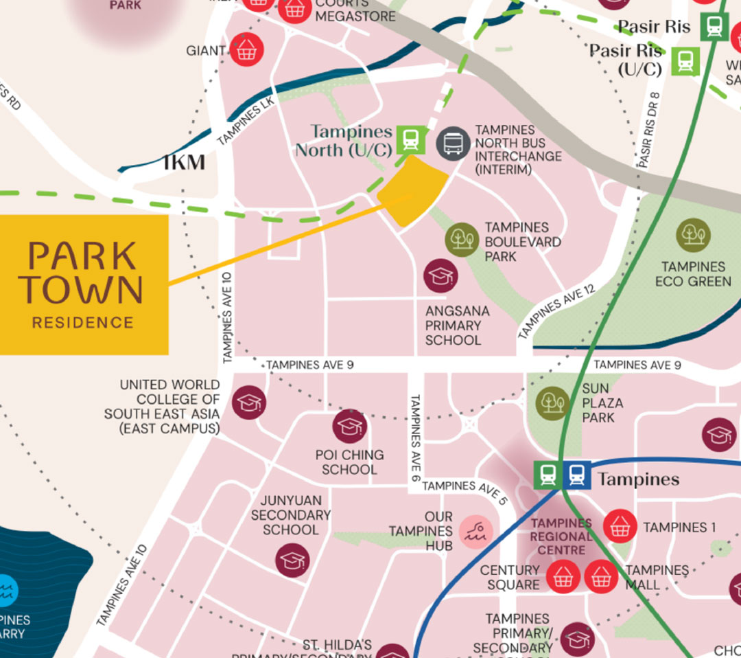 PARKTOWN Residences Locality